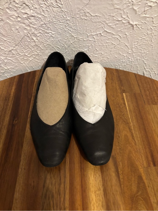 COS Shoes - COS Black Leather Pointed Ballet Flats